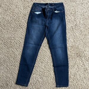 1822 Denim Dark Blue Skinny Jeans size 6